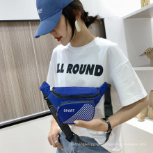 New Waist Bag Outdoor Sports Waist Bag Nylon Wear-Resistant Sports Waist Bag Mobile Phone Bag Fashion Diagonal Chest Bag